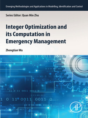 cover image of Integer Optimization and its Computation in Emergency Management